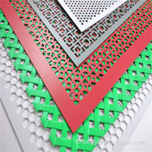 Prezzo di lamiera di metallo micro perforato per decrocio